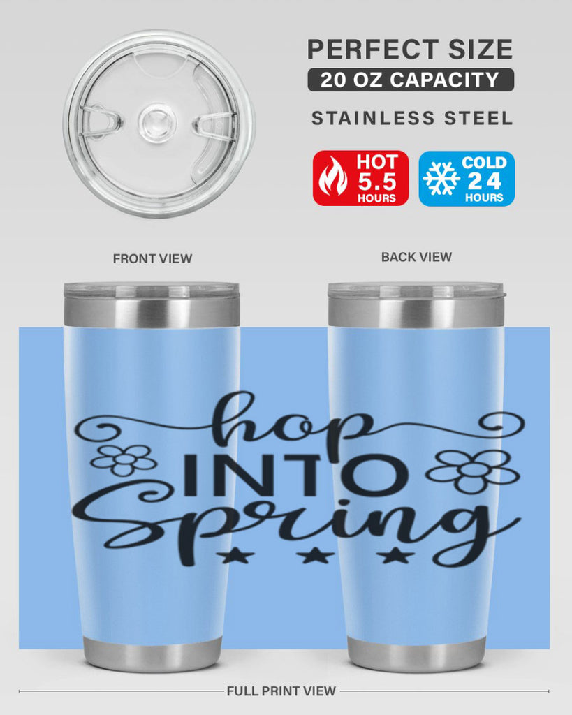 Hop into spring  252#- spring- Tumbler