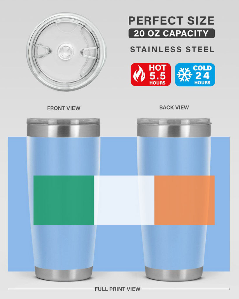 Ireland 117#- world flags- Tumbler
