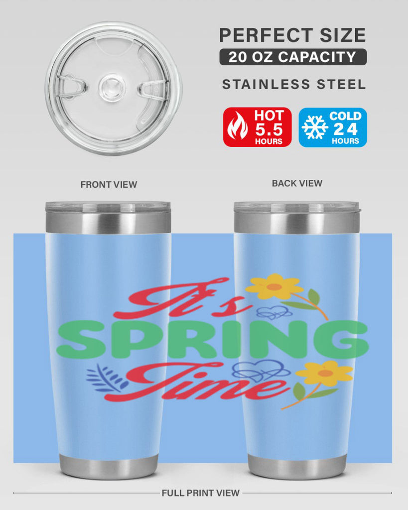 It's Spring Time 277#- spring- Tumbler