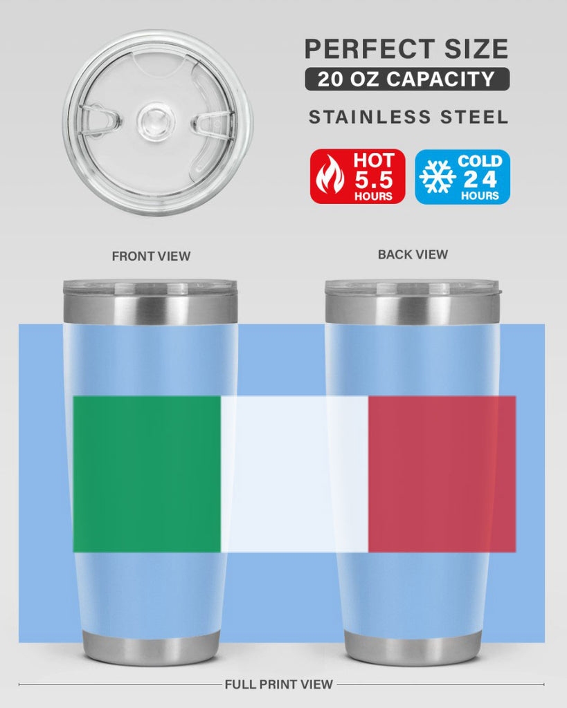 Italy 115#- world flags- Tumbler
