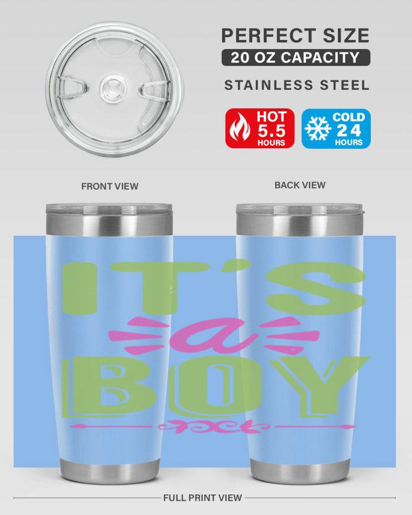 Its A Boy Style 187#- baby- tumbler