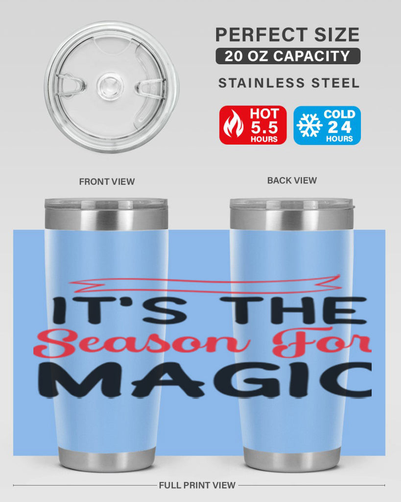 Its the season for magic 258#- winter- Tumbler