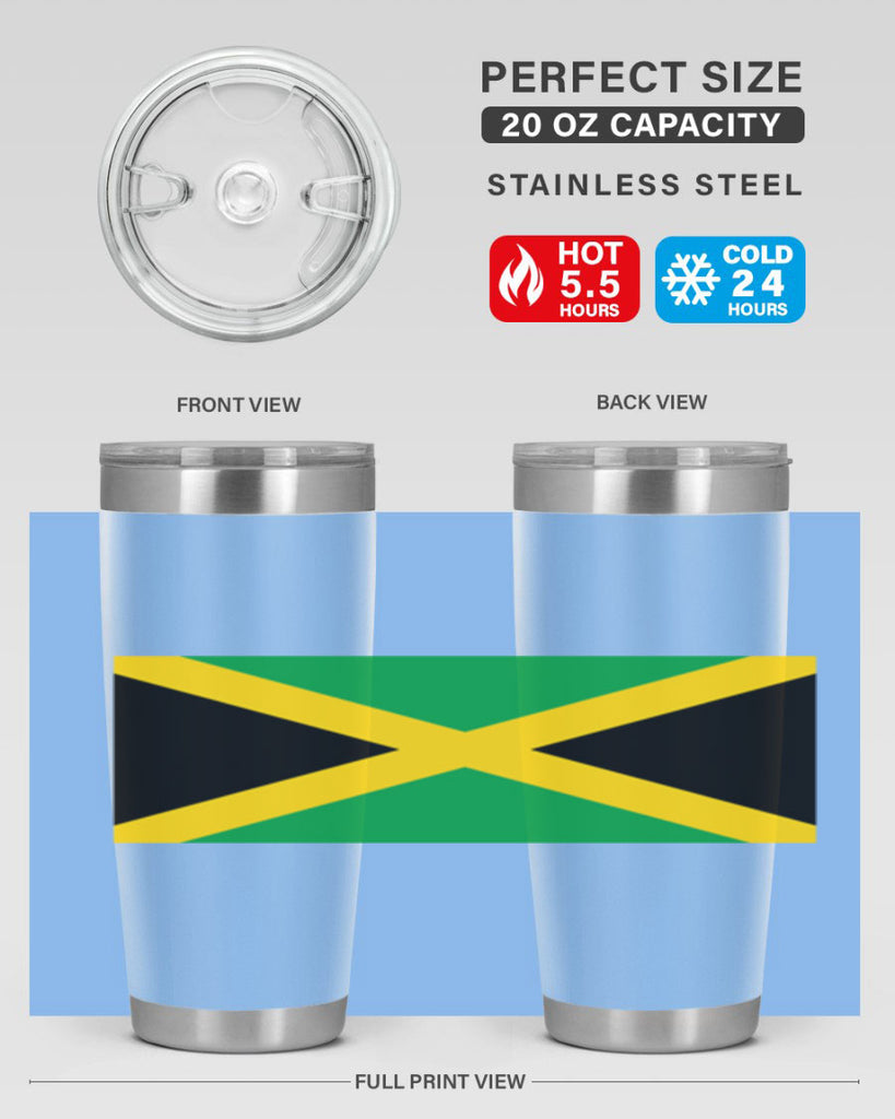 Jamaica 114#- world flags- Tumbler