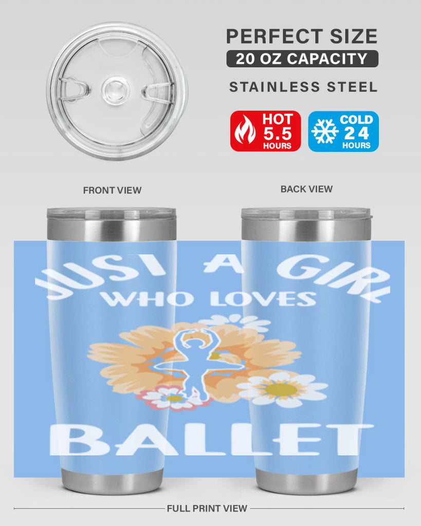Just a Girl Who Loves Ballet 56#- ballet- Tumbler