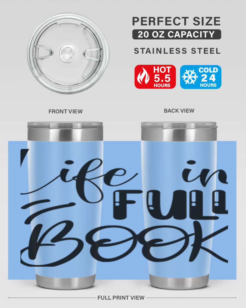 LIFE in FULL BOOK  300#- spring- Tumbler
