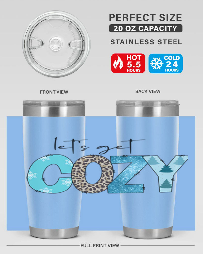 Let s cozy 295#- winter- Tumbler