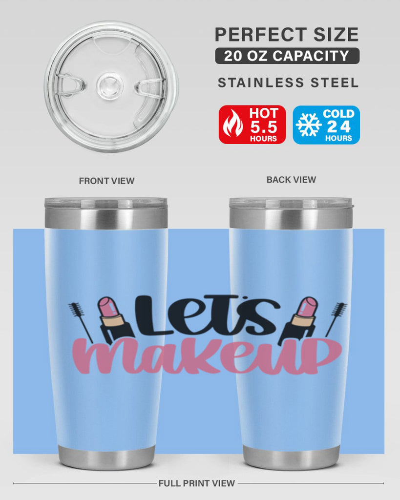 Let∩s Makeup Style 62#- make up- Tumbler