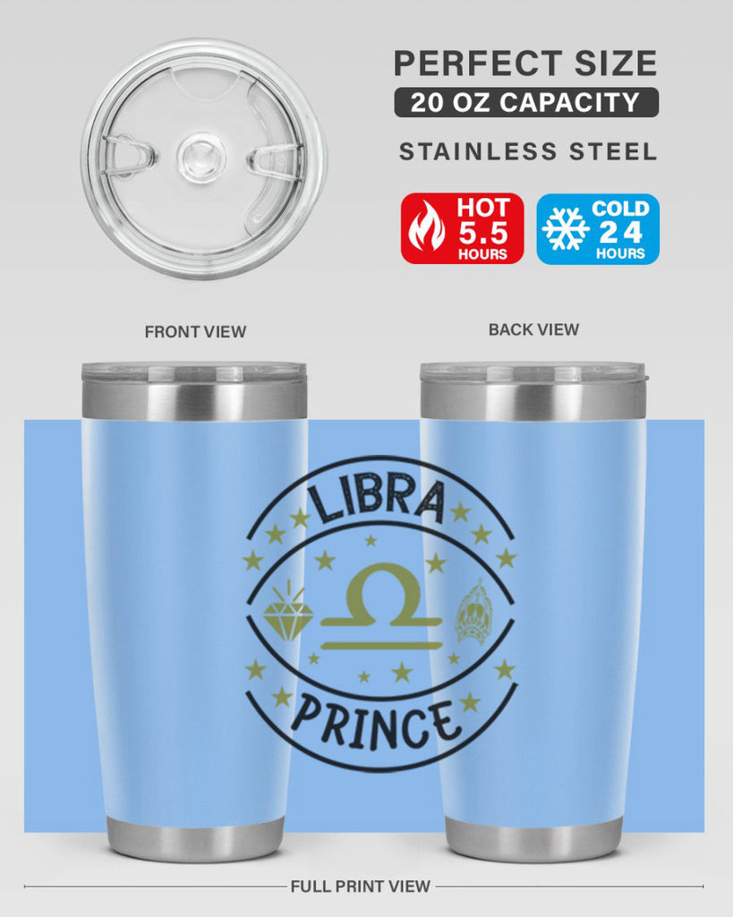Libra prince 325#- zodiac- Tumbler