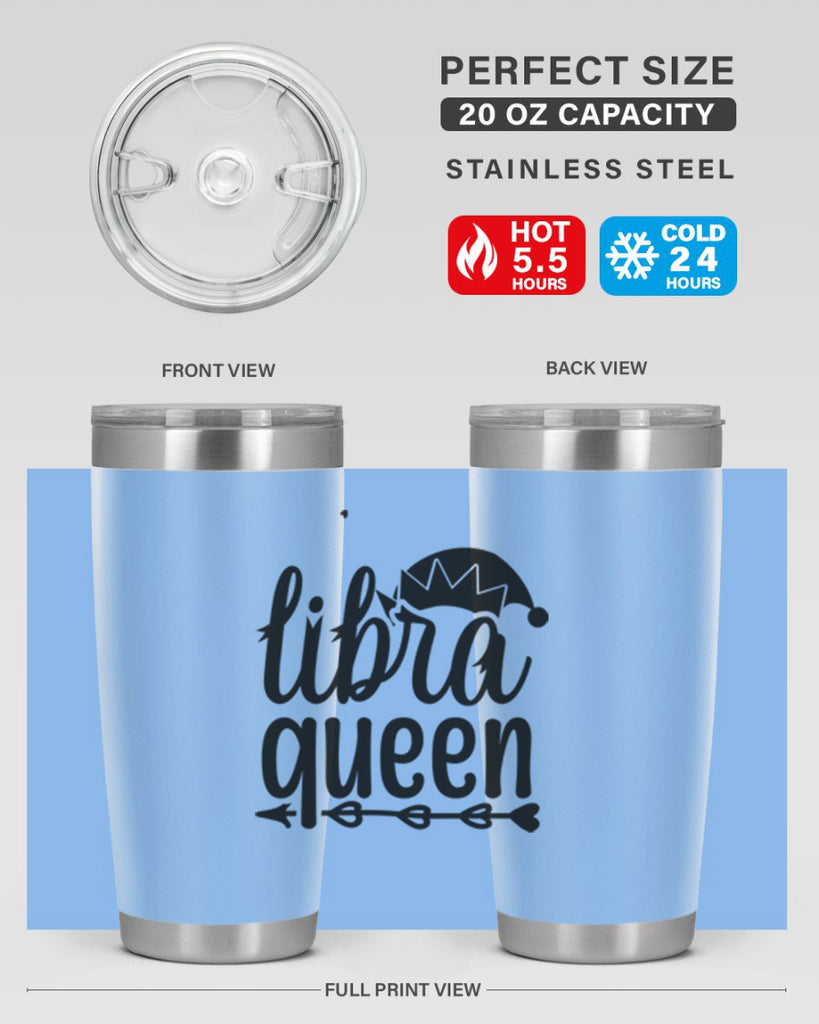 Libra queen 326#- zodiac- Tumbler