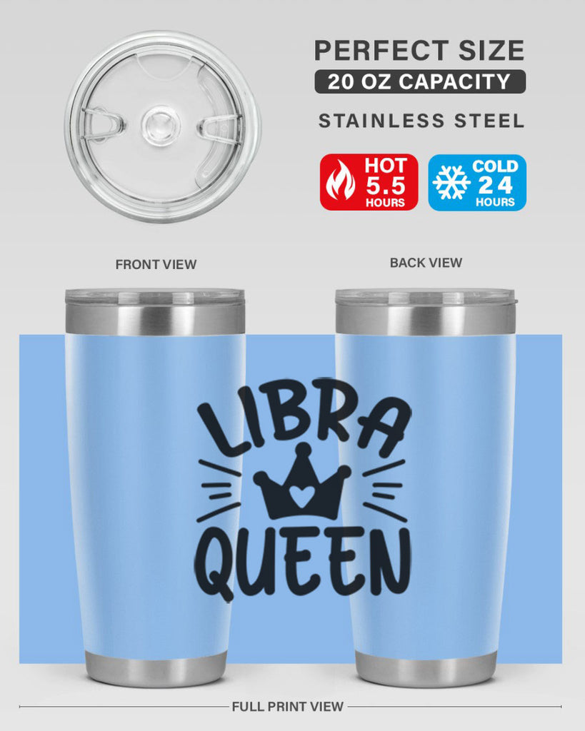 Libra queen 327#- zodiac- Tumbler