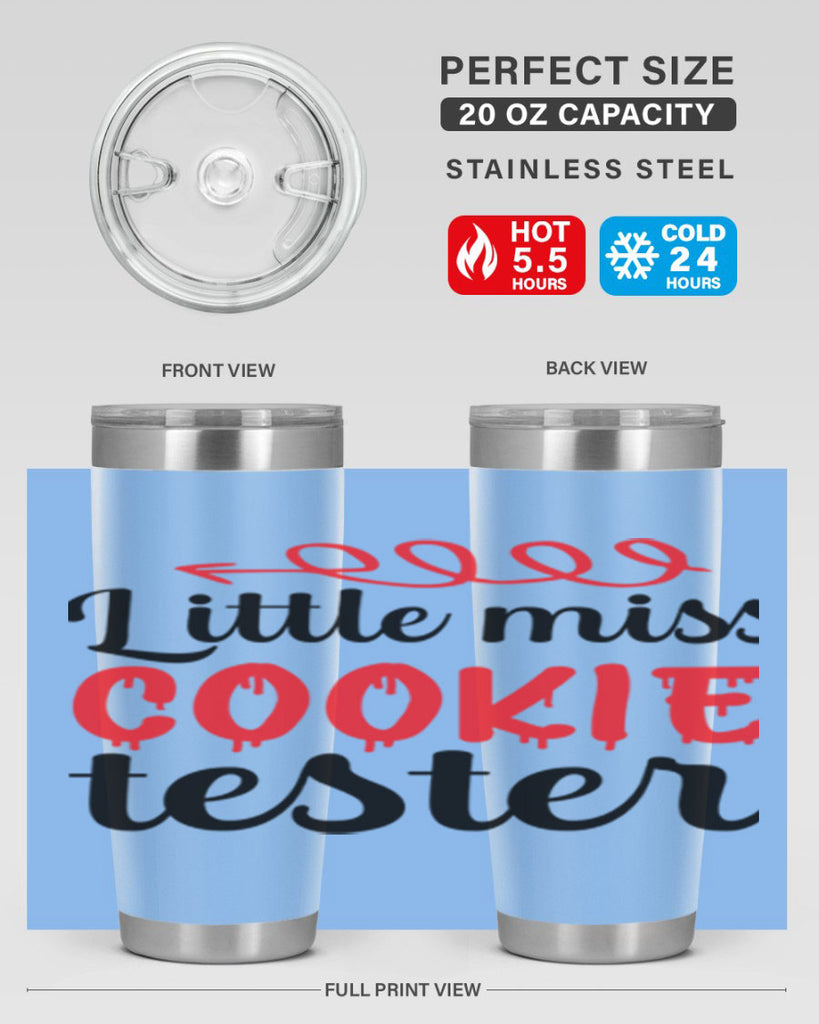 Little miss cookie tester 305#- winter- Tumbler
