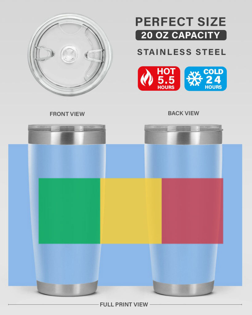 Mali 92#- world flags- Tumbler