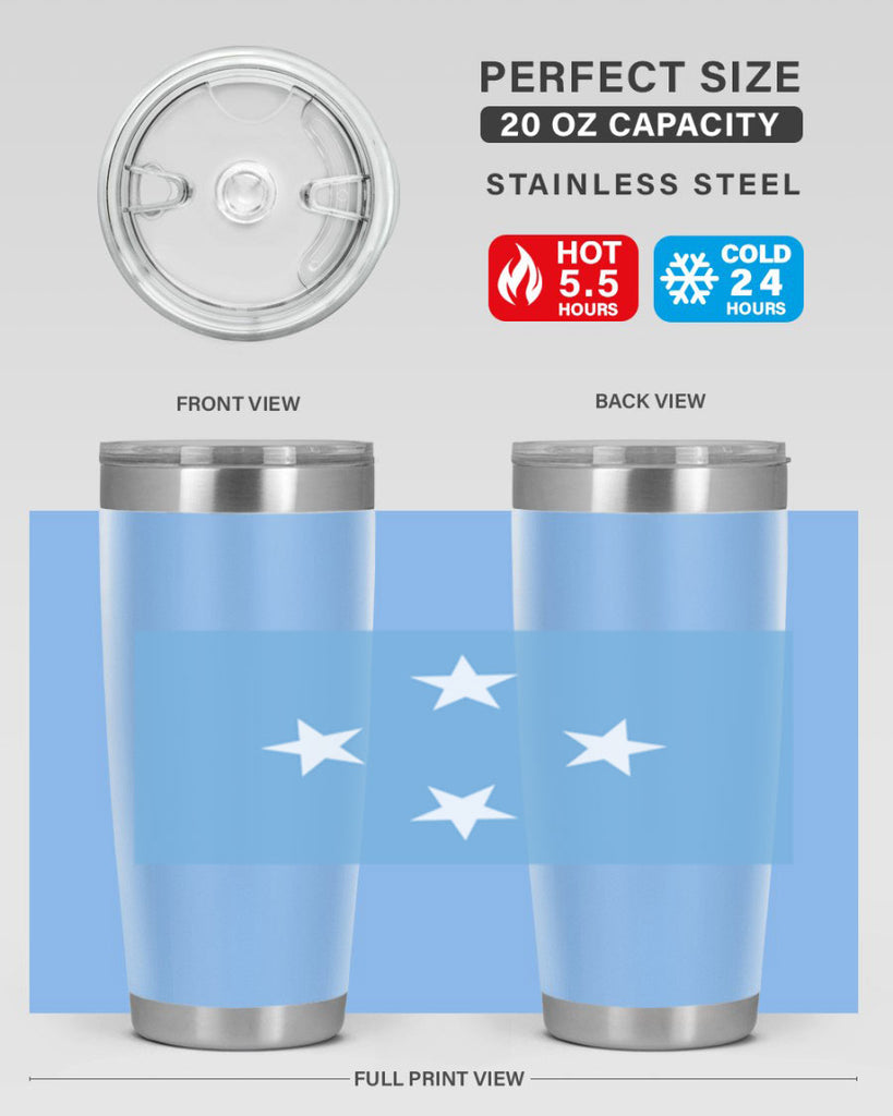 Micronesia 86#- world flags- Tumbler