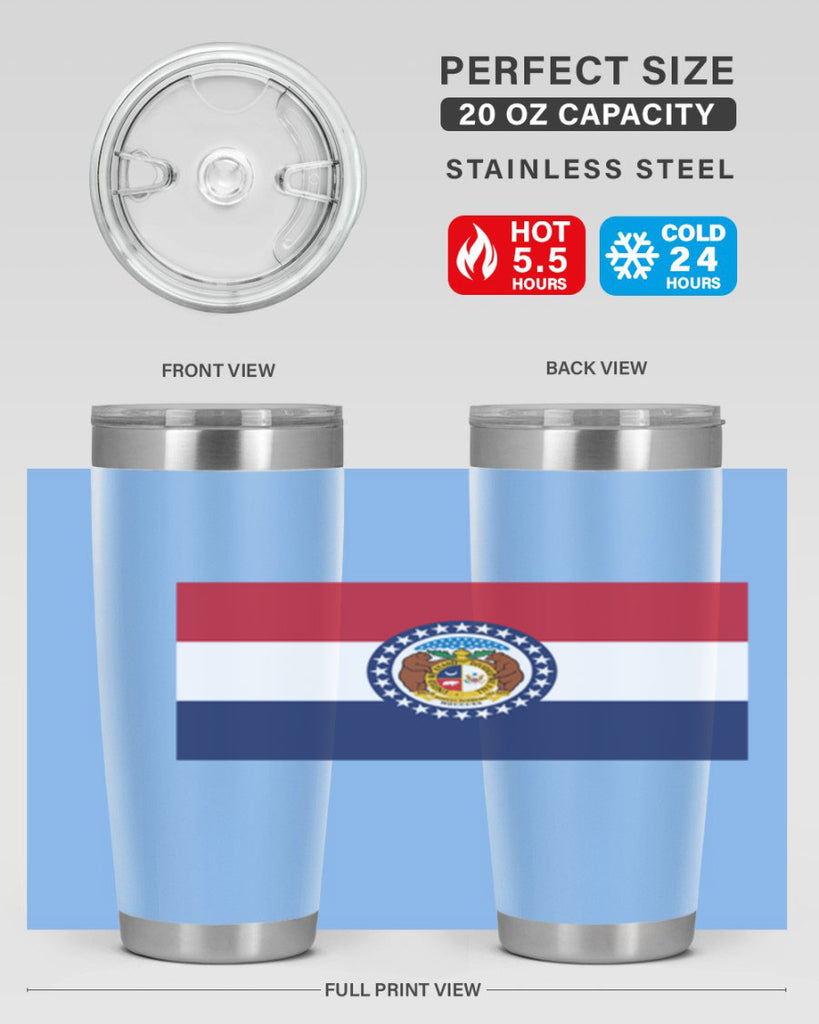 MissouriMissouri 27#- Us Flags- Tumbler