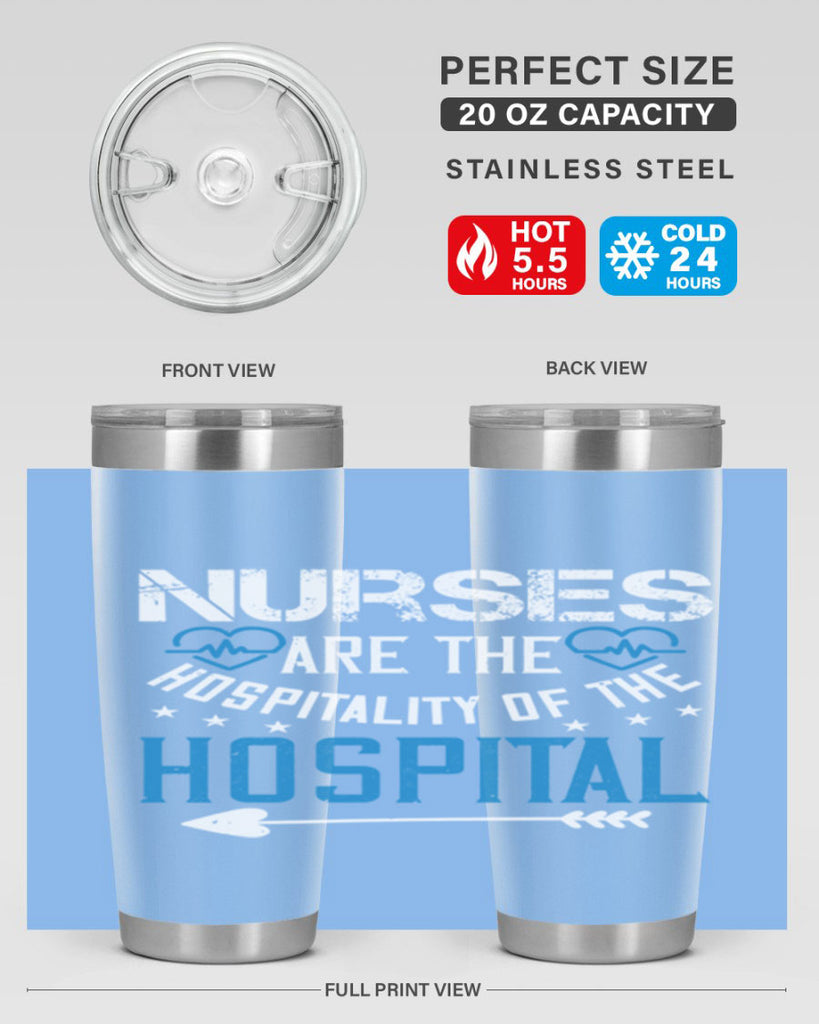 Nurses are the hospitality of the hospital Style 284#- nurse- tumbler