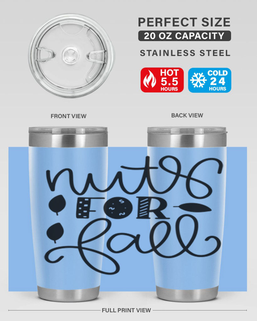 Nuts For Fall 446#- fall- Tumbler