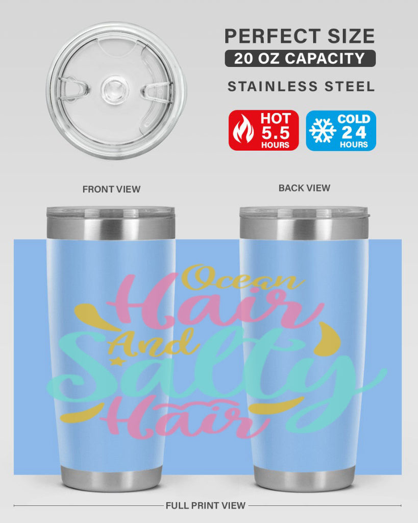 OCEAN HAIR SALTY HAIR Style 60#- summer- Tumbler