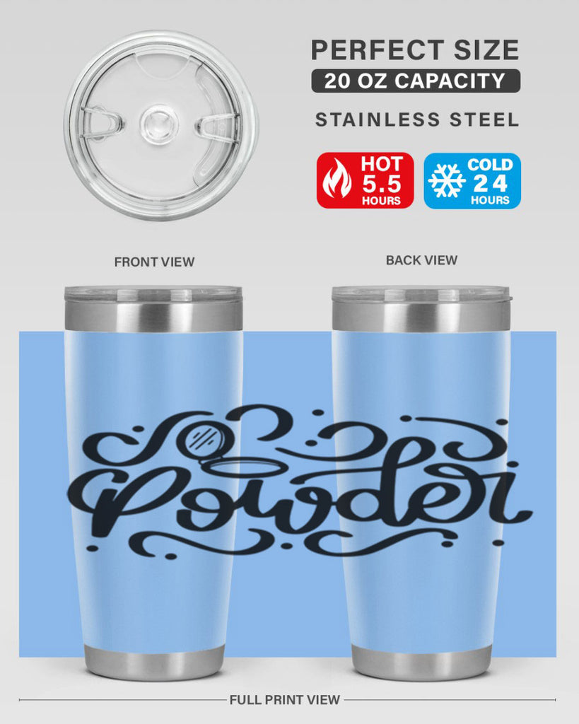 SinglePowder Style 24#- make up- Tumbler