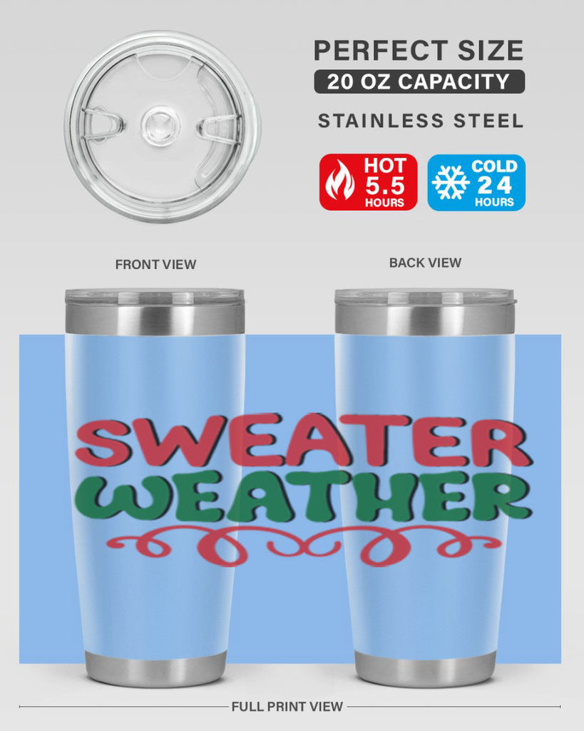 Sweater Weather 399#- winter- Tumbler