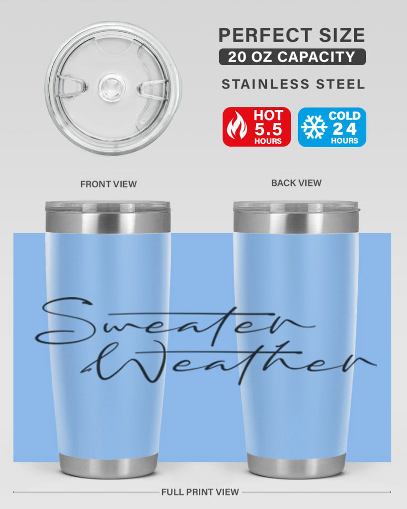 Sweater Weather 580#- fall- Tumbler