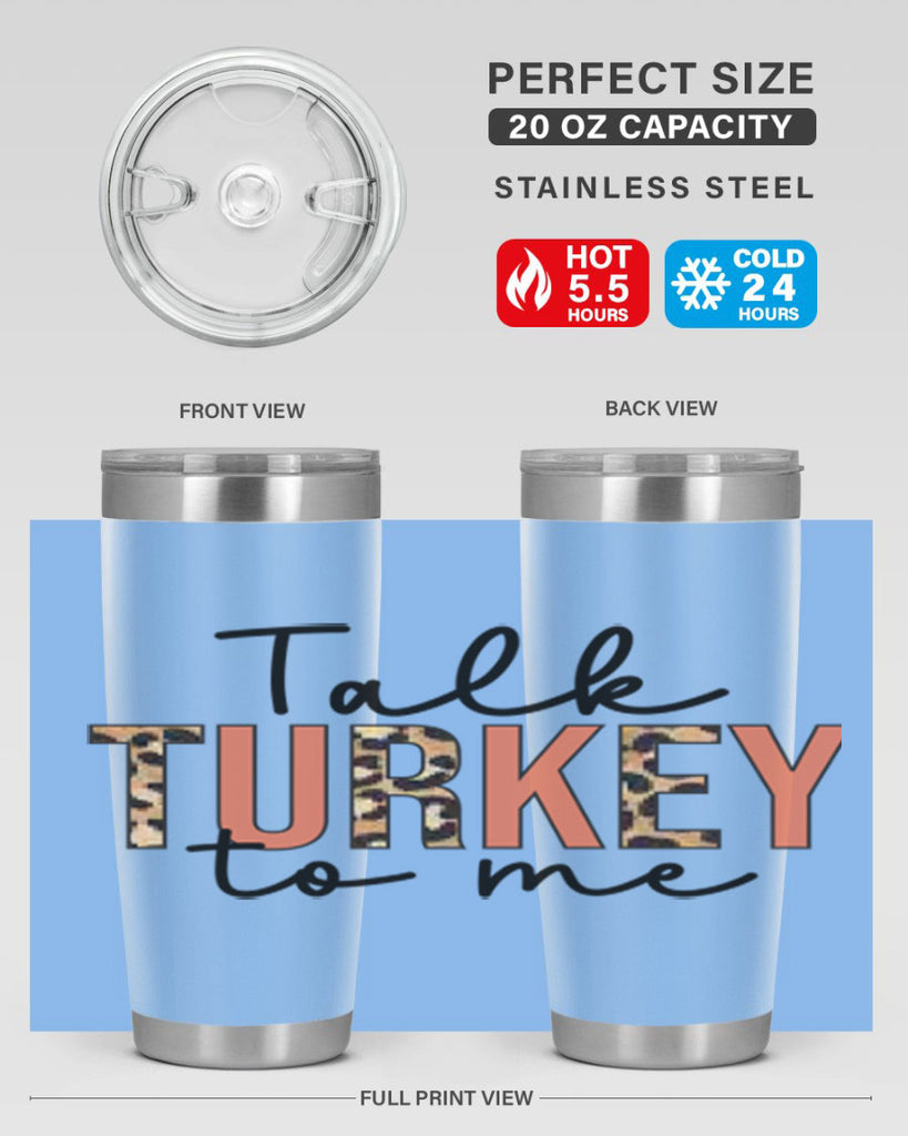 Talk turkey to me 595#- fall- Tumbler