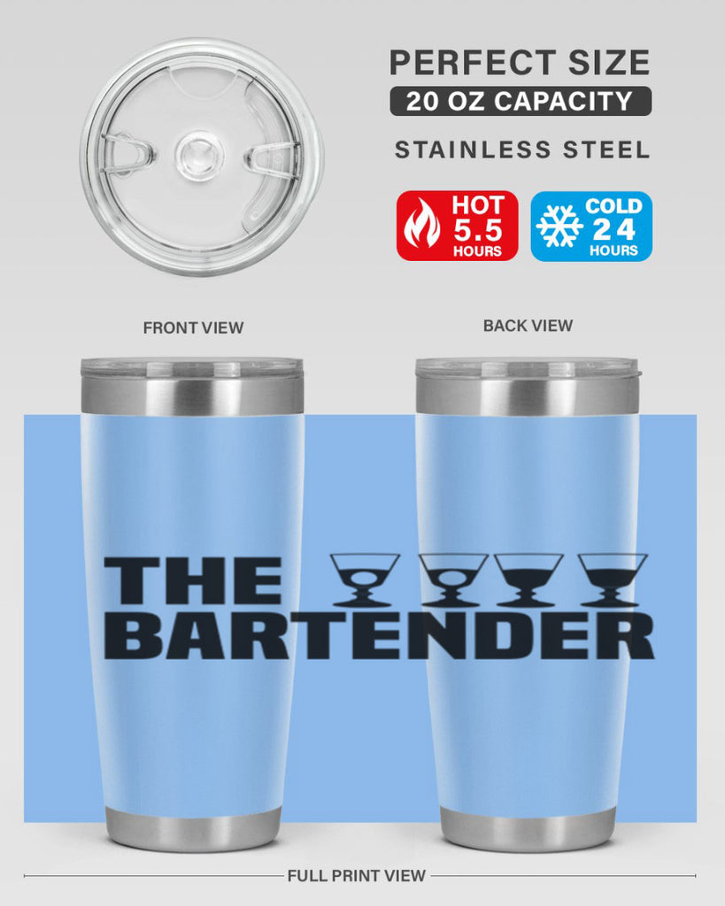 The bartender Style 12#- bartender- tumbler