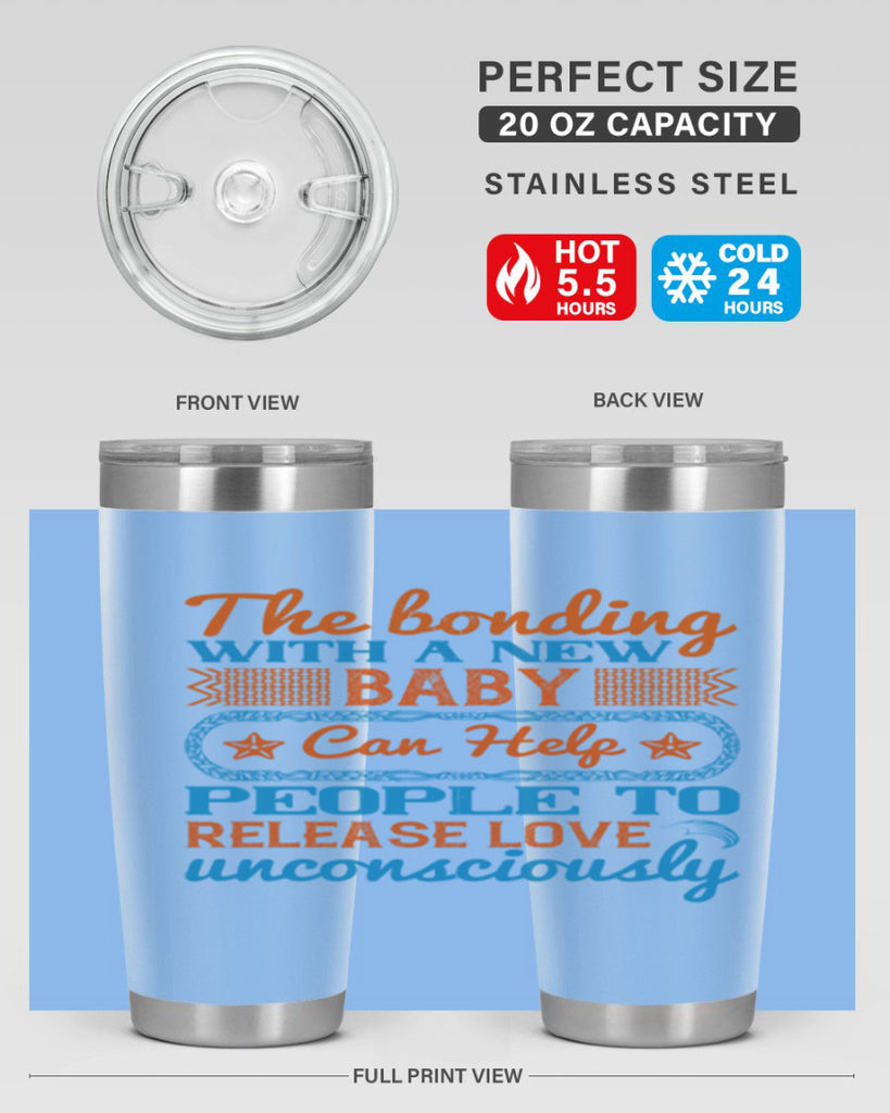 The bonding with a new baby can help people to release love unconsciously Style 7#- baby- tumbler