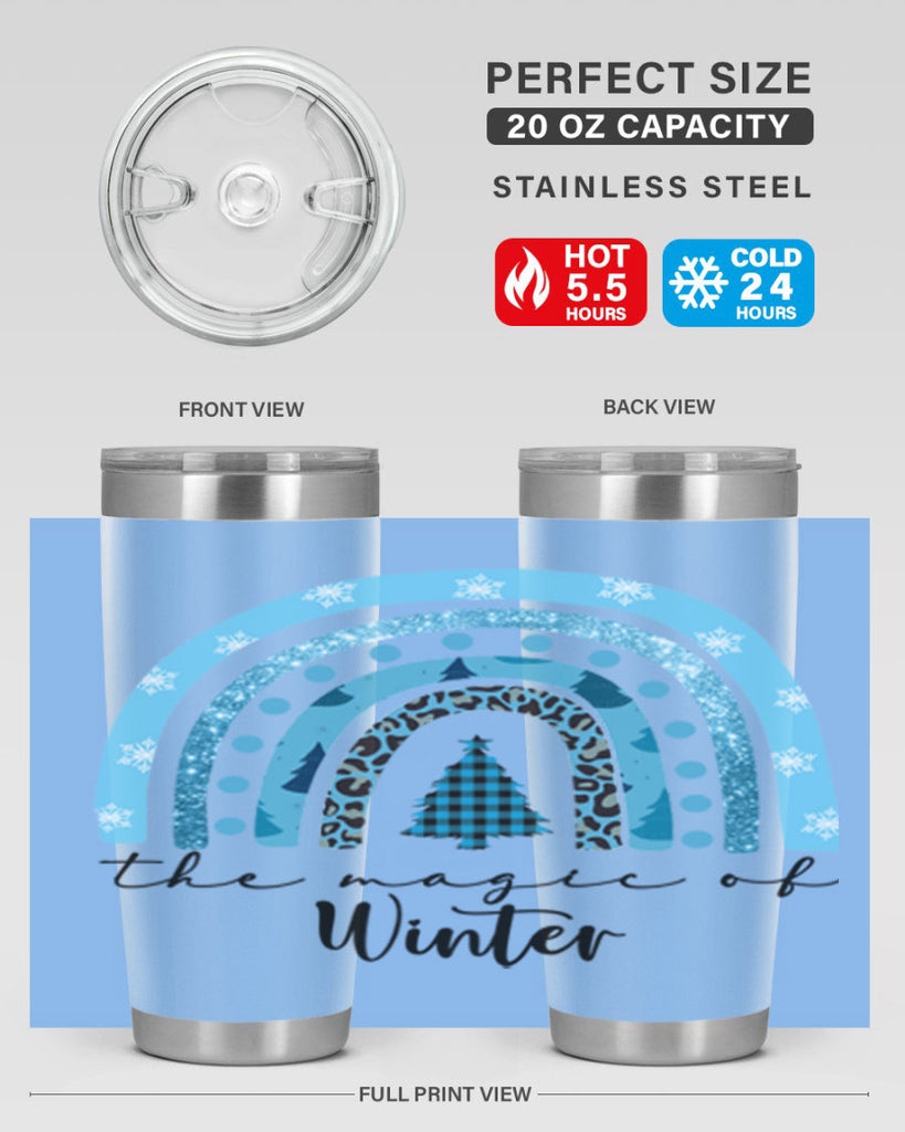 The magic of winter 404#- winter- Tumbler