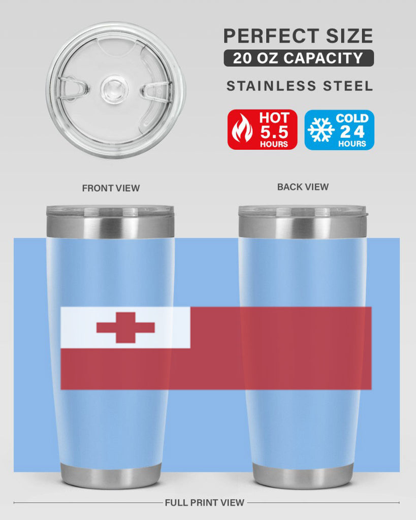 Tonga 20#- world flags- Tumbler