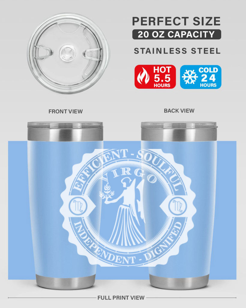 Virgo 24#- zodiac- Tumbler