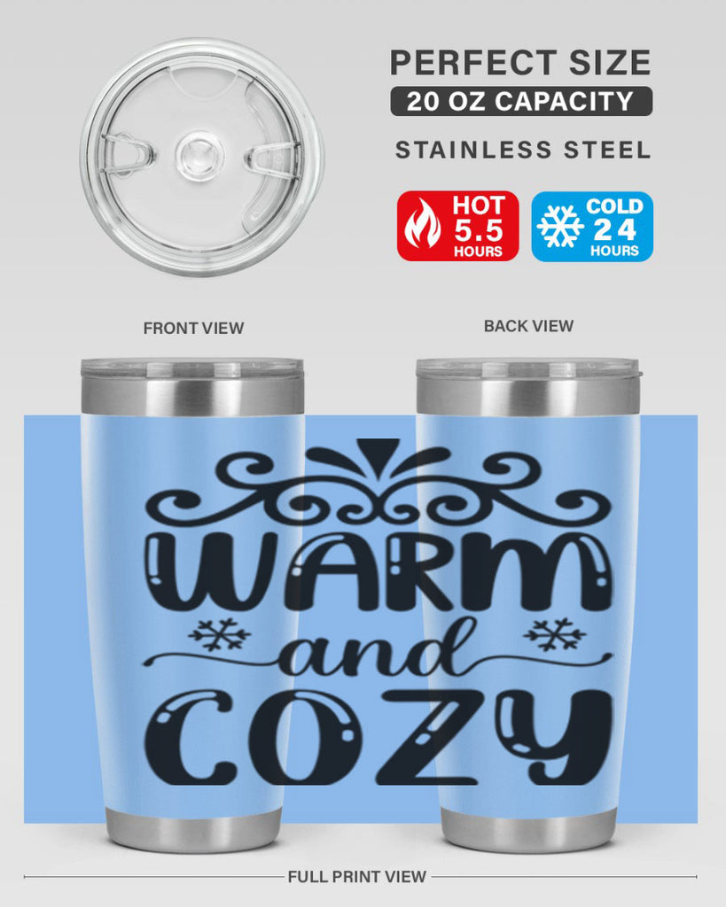 Warm and Cozy 460#- winter- Tumbler