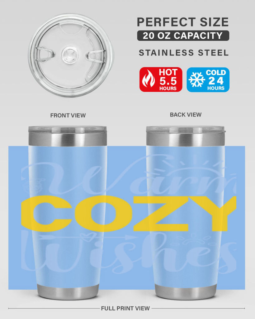 Warm cozy wishes447#- winter- Tumbler