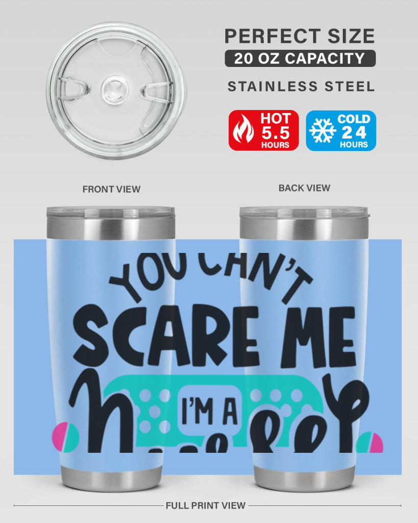 You Cant Scare Me Im A Nurse Style Style 2#- nurse- tumbler