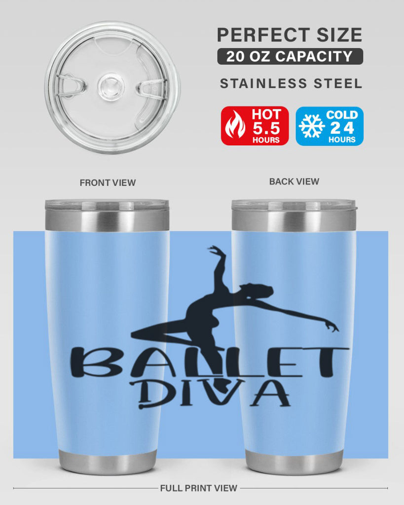 ballet diva6#- ballet- Tumbler