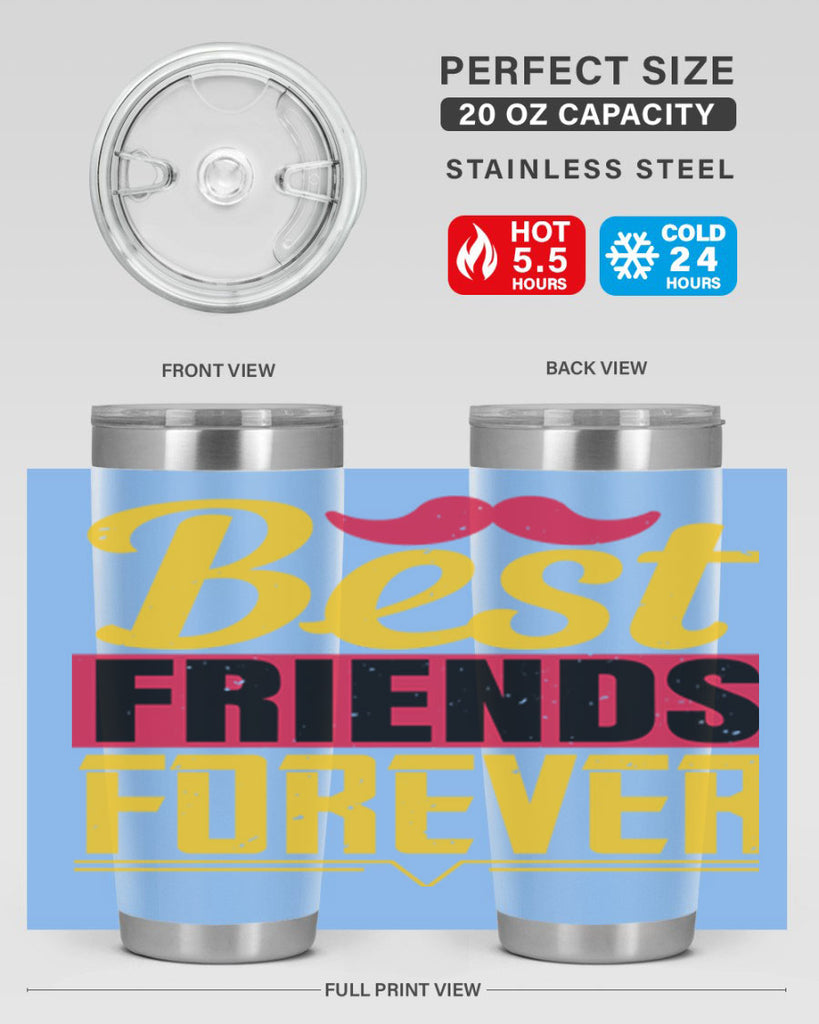 best friends forever 133#- fathers day- Tumbler