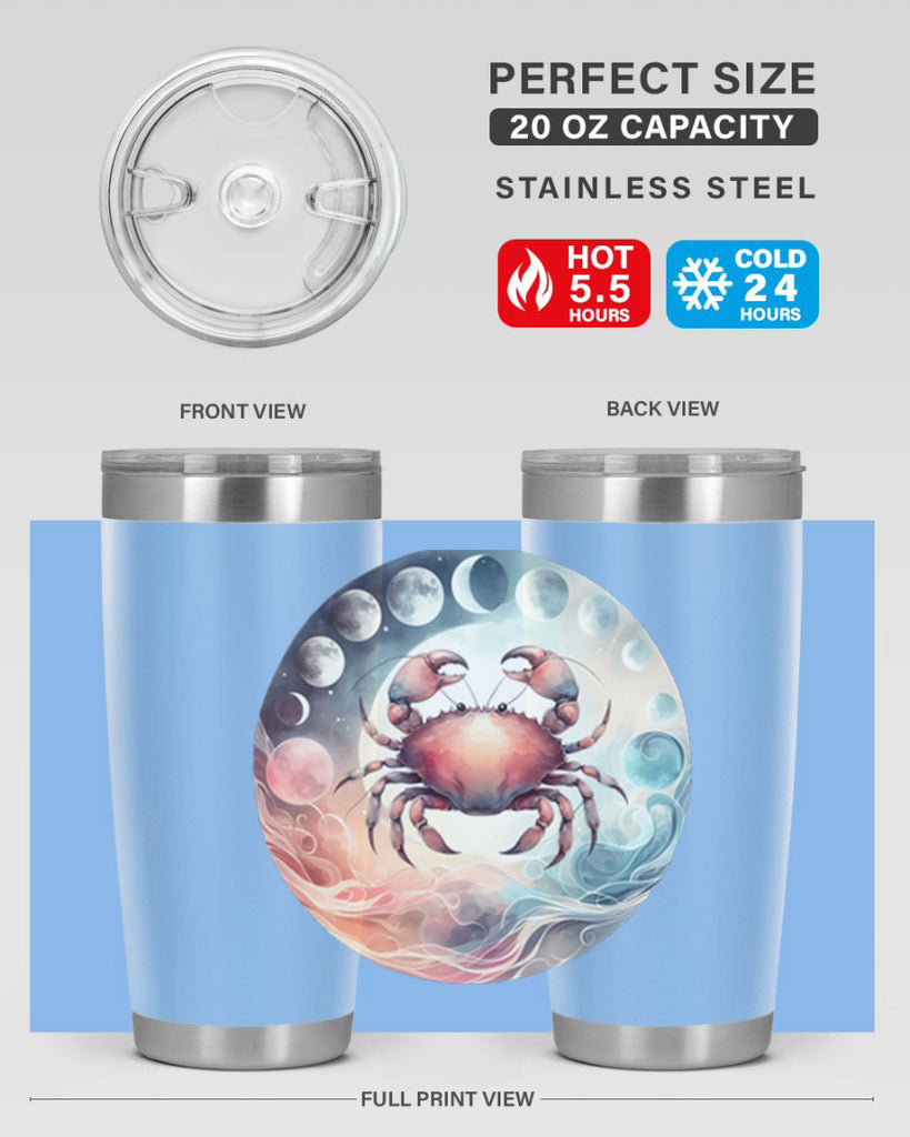 cancer 167#- zodiac- Tumbler