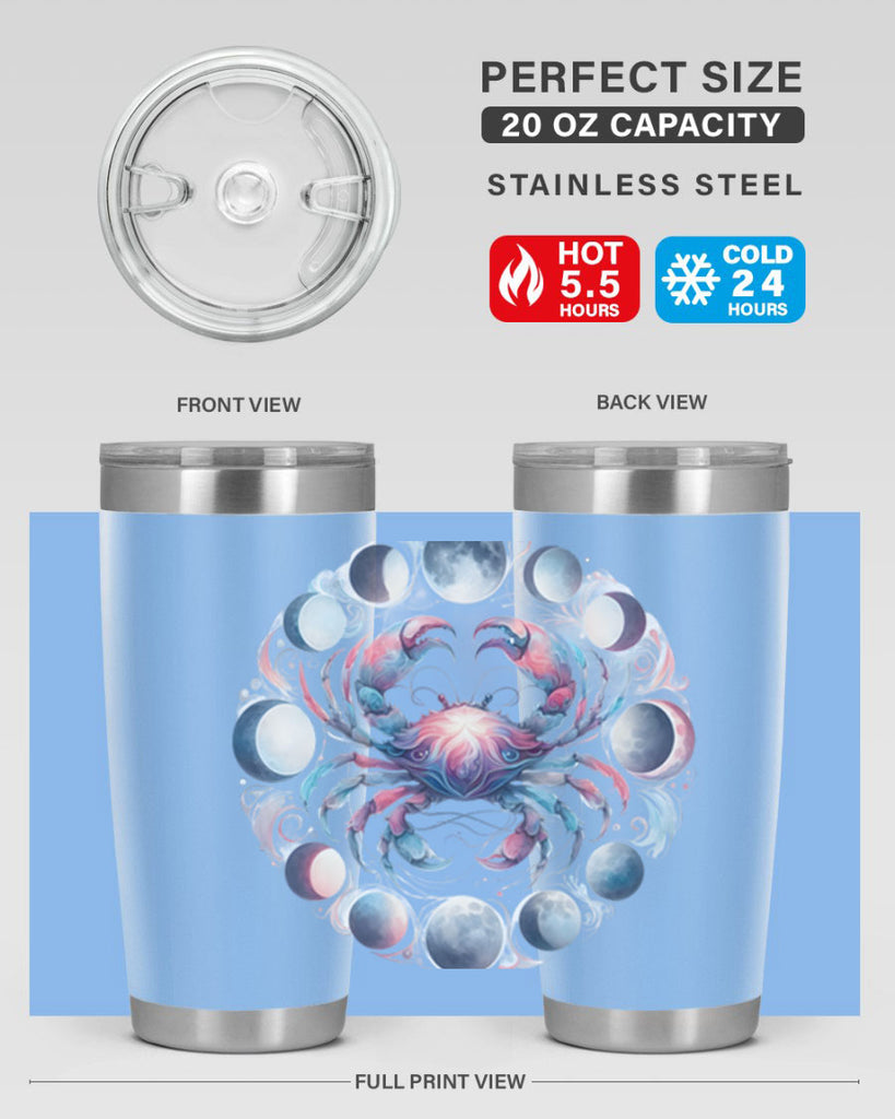 cancer 169#- zodiac- Tumbler