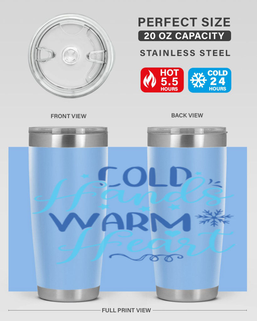 cold hands warm heart 51#- winter- Tumbler