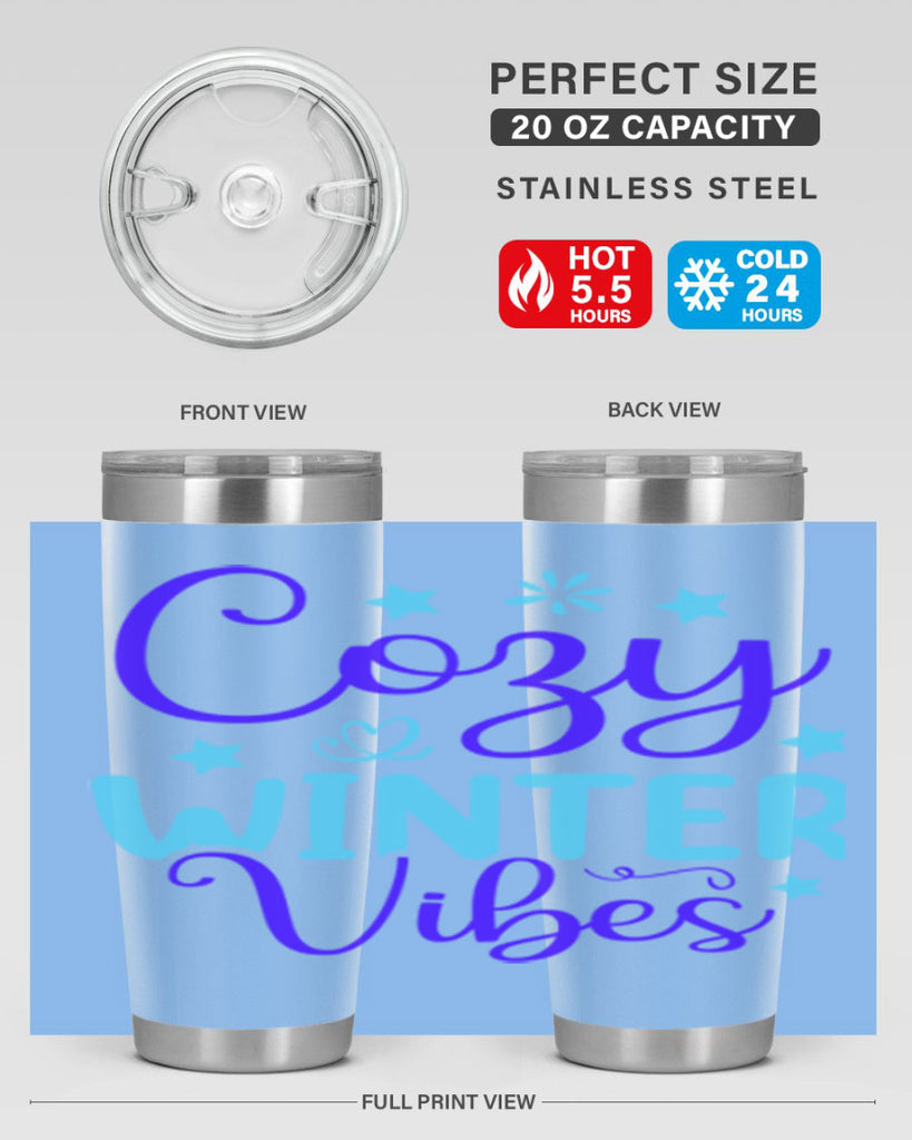cozy winter vibes 66#- winter- Tumbler