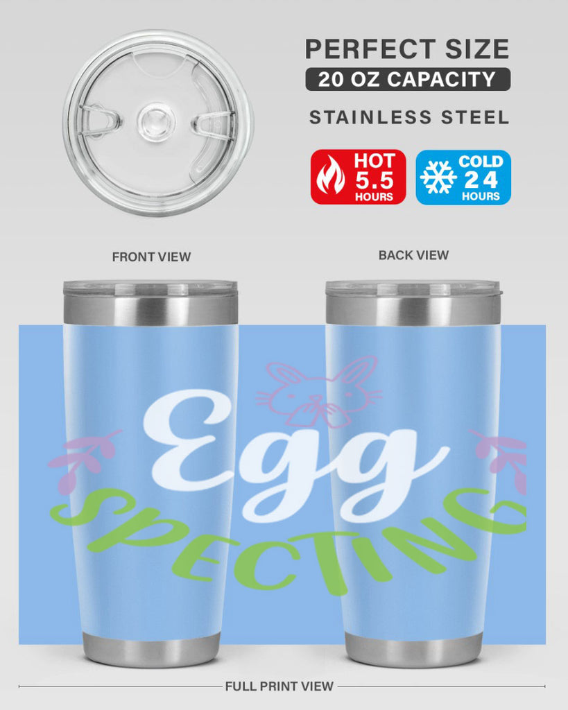 egg spectingggg 85#- easter- Tumbler