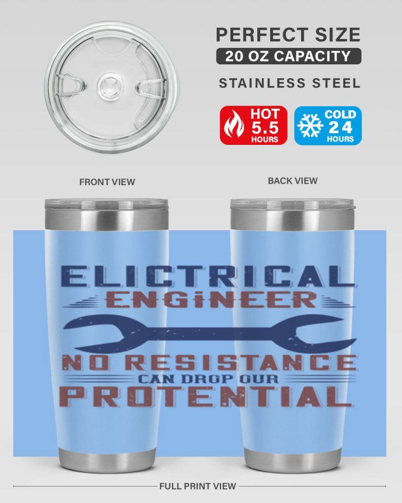 electrical engineer no resistance can drop our protential Style 18#- engineer- tumbler