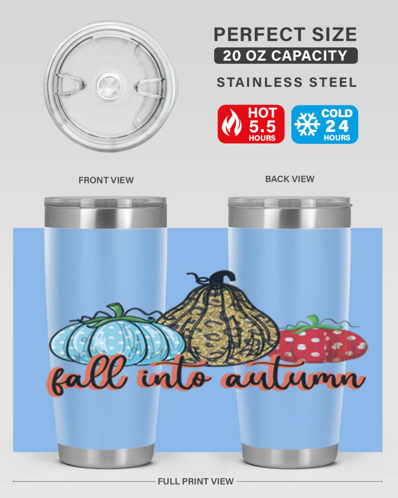 fall into autumn 105#- fall- Tumbler