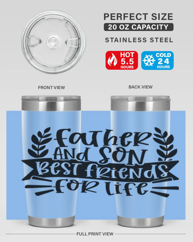 father and son best friends for life 52#- fathers day- Tumbler