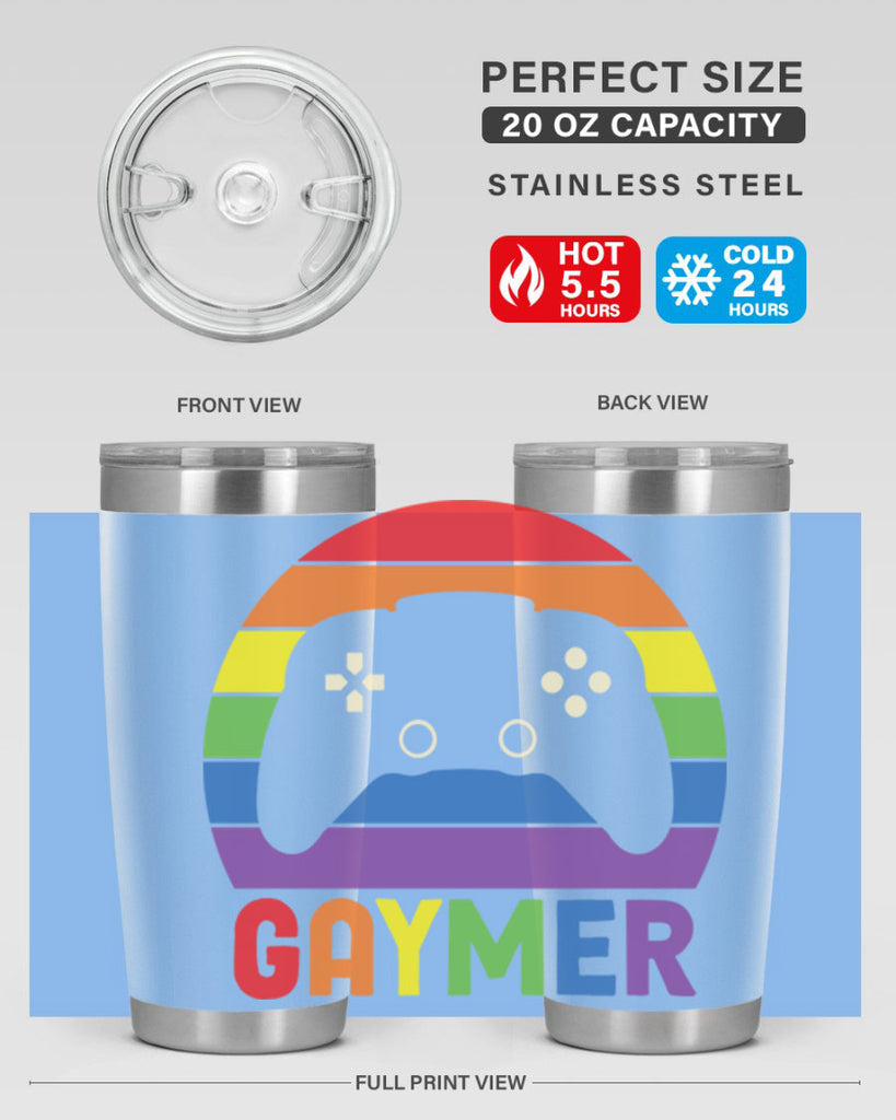 gaymer lgbt gamer rainbow flag lgbt 135#- lgbt- Tumbler