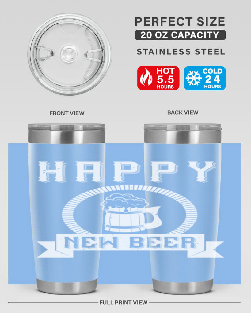 happy new beer 86#- beer- Tumbler