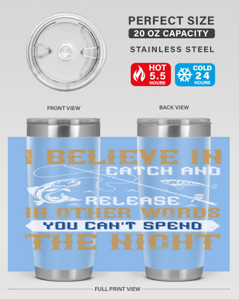 i believe in catch and release 117#- fishing- Tumbler