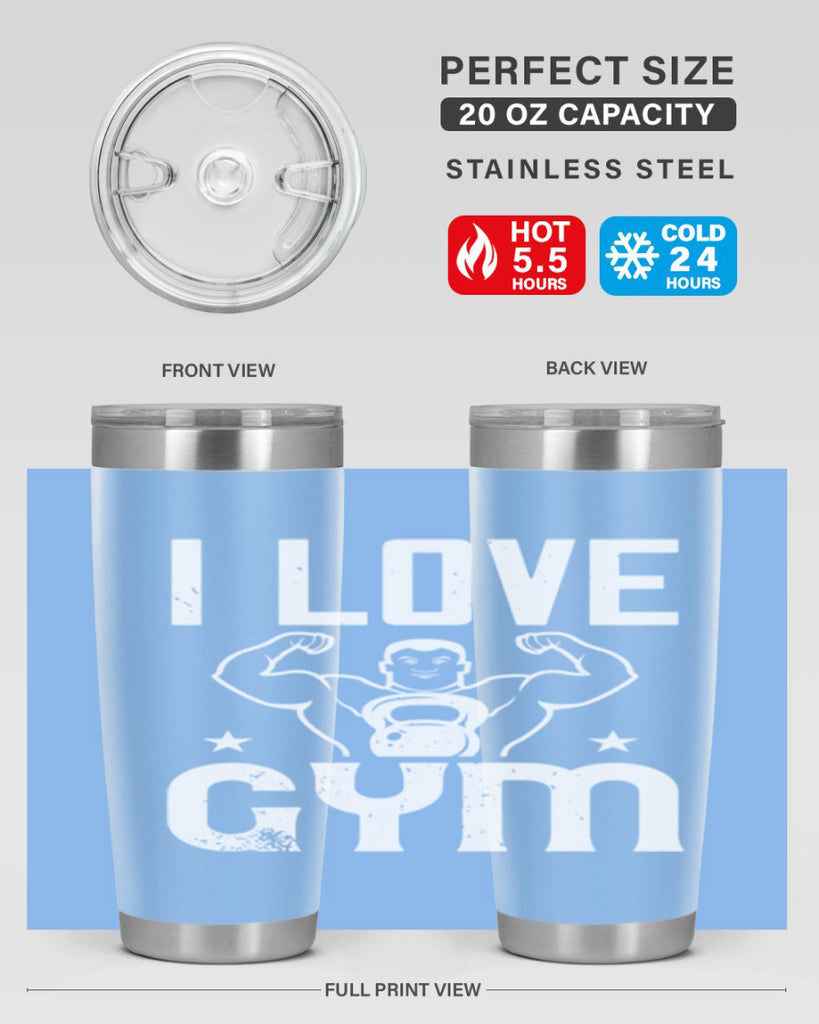 i love gym 88#- gym- Tumbler