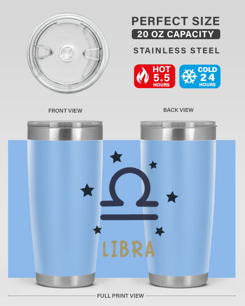 libra 336#- zodiac- Tumbler
