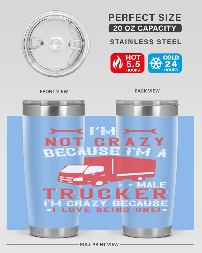 life is full of risks telling me Style 34#- truck driver- tumbler