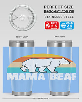 mama bear 24#- Bears- Tumbler